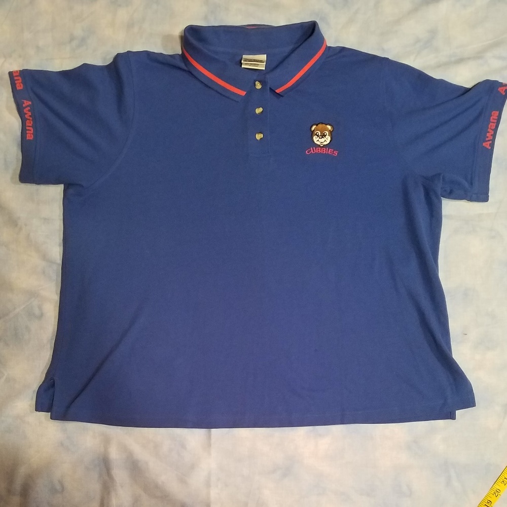 Vintage Cubbies Polo XXL! Chicago Cubs Gear!